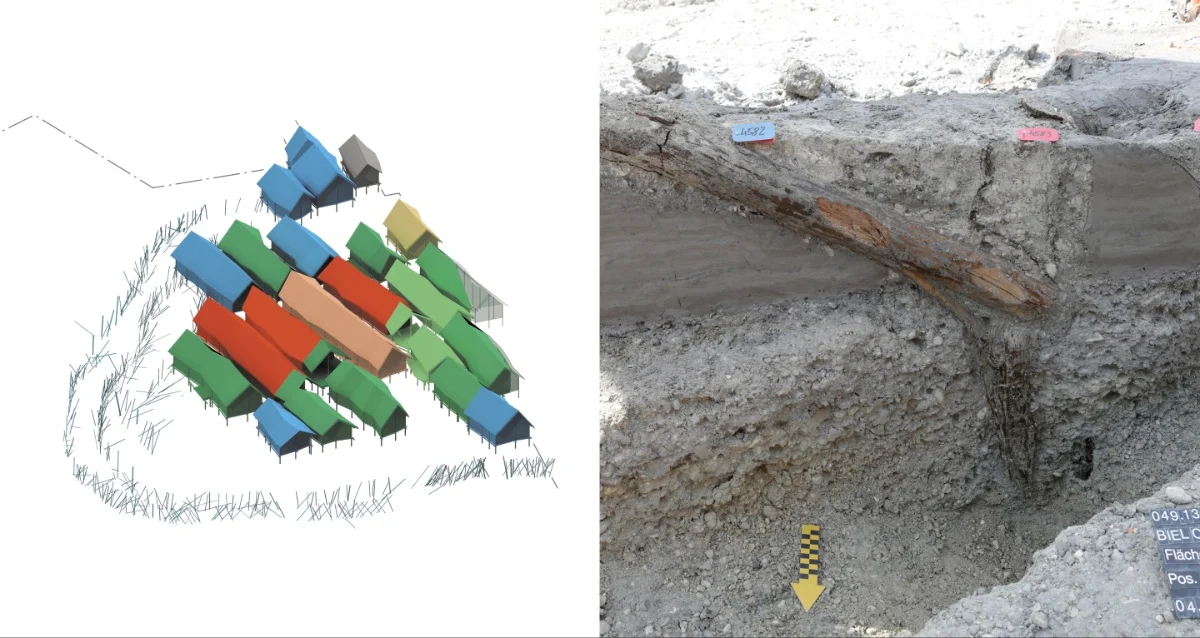 İsviçre'de İnşaat, 5,900 Yıl Önce Şiddetli Bir Fırtına Tarafından Süpürülen Neolitik Bir Köy Buldu